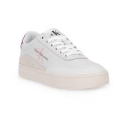 Calvin Klein Cupso Läder Sneakers White, Dam