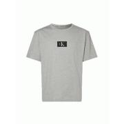 Calvin Klein Premium Ekologisk Bomull Lounge T-Shirt Gray, Herr