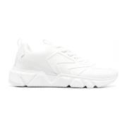 Calvin Klein Lädersneakers för Män White, Herr