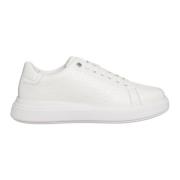 Calvin Klein Trendiga Snörning Sneakers White, Dam