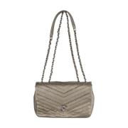 Chanel Läder chanel-vskor Gray, Dam