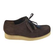 Clarks Bruna Platta Skor Brown, Herr