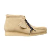 Clarks Tidlös Wallabee Moccasin Beige, Herr