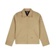 Dickies Khaki Beige Bomullsjacka för Män Beige, Herr