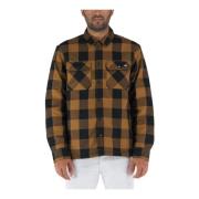 Dickies Sacramento Flanellskjorta Brown, Herr