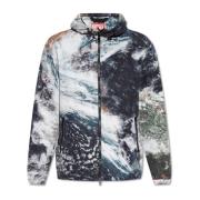 Diesel ‘J-Warrett’ huva jacka Multicolor, Herr