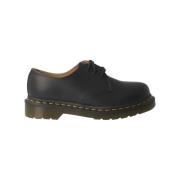 Dr. Martens Svarta Läder Snörskor Black, Dam