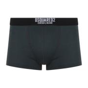 Dsquared2 Ultimat Komfort Stretch Bomullsboxershorts Green, Herr