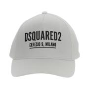 Dsquared2 Snygg Bomull Baseballkeps White, Unisex