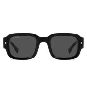 Dsquared2 Ikoniska och Ungdomliga Solglasögon Black, Unisex