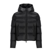 Dsquared2 Svart Quiltad Dunjacka för Kvinnor Black, Dam