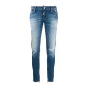 Dsquared2 Slitna Skinny Jeans Blue, Dam