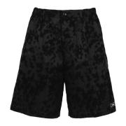 Dsquared2 Trendiga Camouflage Shorts Black, Herr