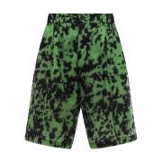 Dsquared2 Gröna Nylon Bermuda Shorts Ss23 Green, Herr
