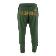 Dsquared2 Casual Joggingbyxor Green, Herr