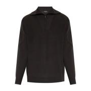 Emporio Armani Ull turtlenecktröja Black, Herr