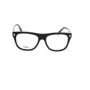 Fendi Stiliga solglasögon med 54mm lins Black, Unisex