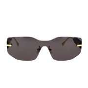 Fendi Glamorös Maskstil Solglasögon Yellow, Unisex