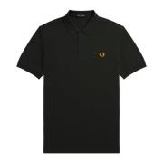 Fred Perry Piqué Bomull Polo Tröja Green, Herr