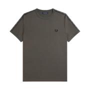 Fred Perry Ikonisk Laurel Crown Ärm T-Shirt Green, Herr