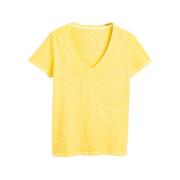 Gant Kortärmad skjorta Yellow, Dam