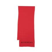 Givenchy Vinterhalsduk Red, Herr