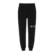 Givenchy Sweatpants med logotyp Black, Dam