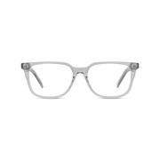 Givenchy Transparent Grå Rektangulära Glasögon Gray, Unisex