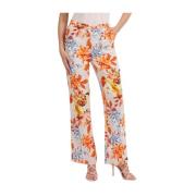 Guess Leather Trousers Multicolor, Dam