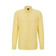 Hugo Boss Skjorta Yellow, Herr