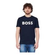 Hugo Boss T-Shirts Blue, Herr