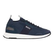 Hugo Boss Shoes Blue, Herr