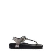 Isabel Marant Flat Sandals Gray, Dam