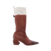 Ixos Heeled Boots Brown, Dam