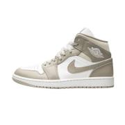 Jordan Linen Mid Sneakers Beige, Herr