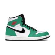 Jordan Grön Retro Hög Sneakers Green, Dam