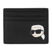 Karl Lagerfeld Wallets Cardholders Black, Dam