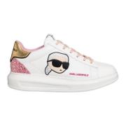Karl Lagerfeld Kapri Sneakers White, Dam