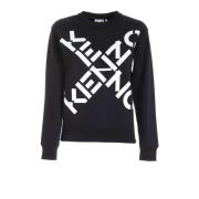 Kenzo Klassisk Sport Sweatshirt Black, Dam