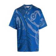 Kenzo K-Tiger Jersey T-Shirt Blue, Herr