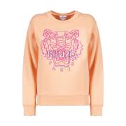 Kenzo Klassisk Aprikos Sweatshirt Orange, Herr