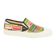 Kenzo Multifärgade Slip-On Sneakers Multicolor, Herr