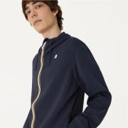 K-Way Zip-through Sweatshirt för Män Blue, Herr