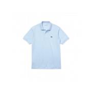 Lacoste Klassisk passform kortärmad polo i 100% bomull Blue, Herr