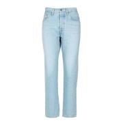 Levi's Straight Jeans Blue, Dam