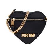 Moschino Cross Body väska Black, Dam