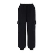 Moschino Cargo sweatpants Black, Dam