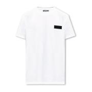 Moschino T-shirt med logotyp White, Herr