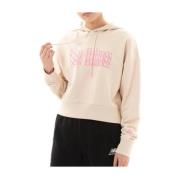 New Balance Essential Beige Hoodie Beige, Dam