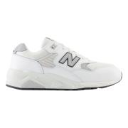 New Balance 580 Vit med Havssalt och Silver Metallic White, Herr